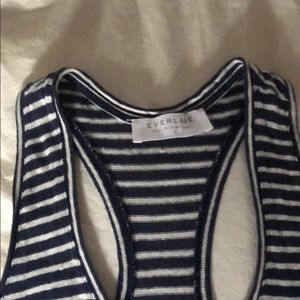 Everlane Racerback dress in linen